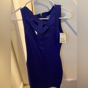 Marshall’s blue dress